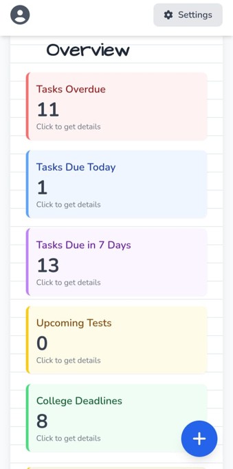 App screenshot 1 - Summary